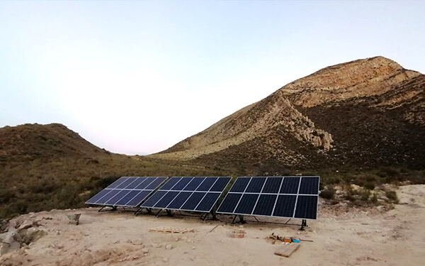 Inversor de bomba solar SI30 5.5KW en Cape Down Sudáfrica